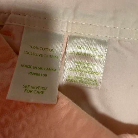 Lilly Pulitzer High Waist Peach Shorts - Picture 6 of 9